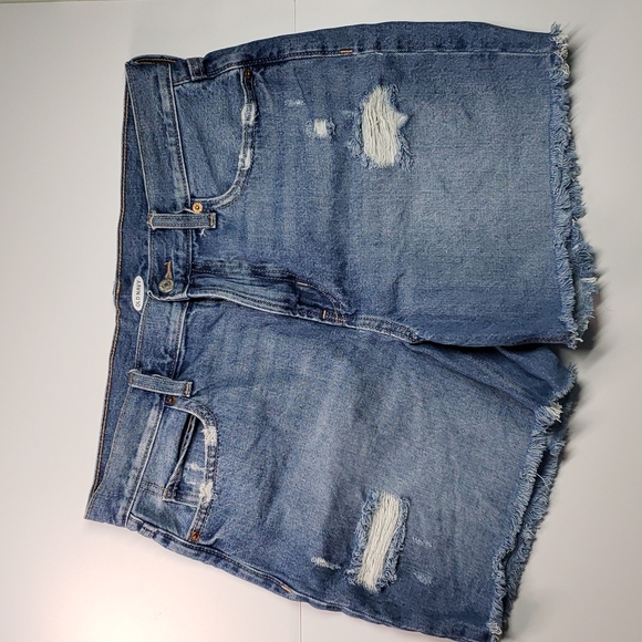 Old Navy High-Waisted Dad Jean Shorts - Picture 1 of 4